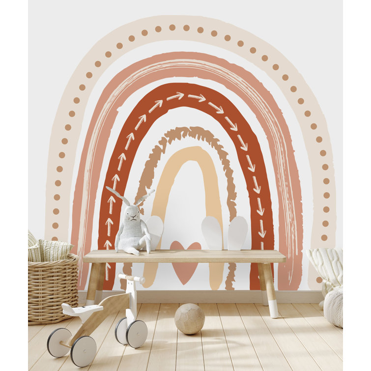 Foundry Select Rainbow Wall Mural Wayfair Canada